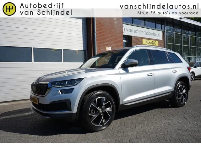 ŠKODA Kodiaq 1.5 TSI 150PK BUSINESS EDITION PLUS 7P 7STOELEN! NIEUW MODEL! NOV 2021 FULL LED CAMERA...