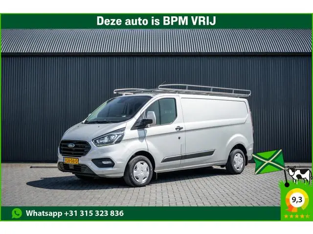 Ford Transit Custom 2.0 EcoBlue L2H1 | 130 PK | 3-Zits | Camera | Cruise | PDC | Airco | Trekhaak |...