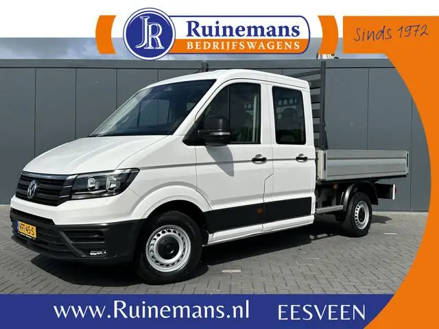 Volkswagen Crafter 35 2.0 TDI 141 PK / 1e EIG. / PICK UP / DUBBELE CABINE / 3 TONS TREKHAAK / 7 PERS...