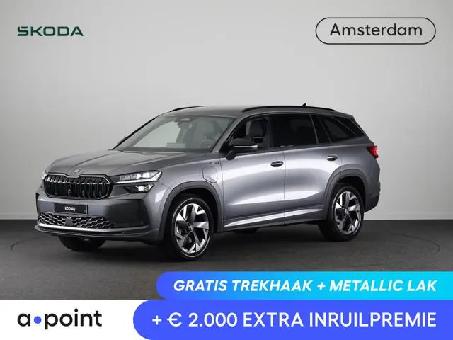Škoda Kodiaq Sportline Business PHEV 1.5 TSI 204 pk | Trekhaak | Blind Spot | Adaptive Cruise | Stoe...