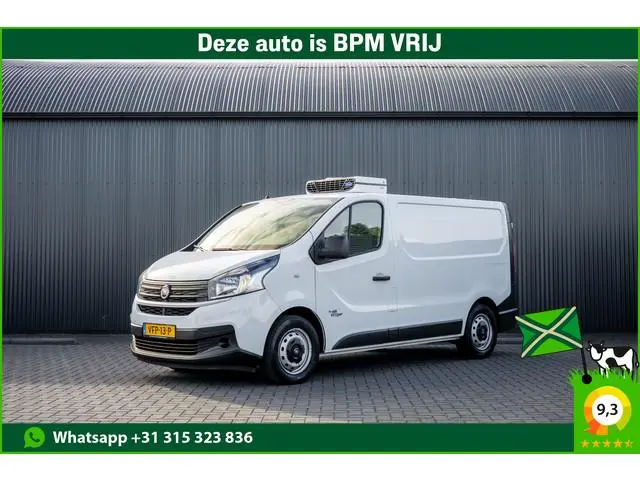 Fiat Talento 2.0 EcoJet L1H1 | 145 PK | 3-Zits | 1e Eigenaar | Koelwagen | Carrier | Cruise | Airco...