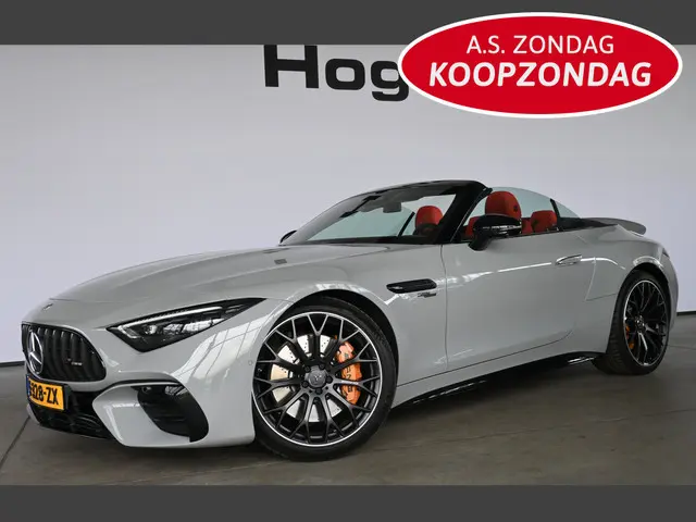 Mercedes-Benz SL-klasse Roadster AMG Night Pakket 43 Burmester 21 Inch LED  Rijklaarprijs Inruil Mog...