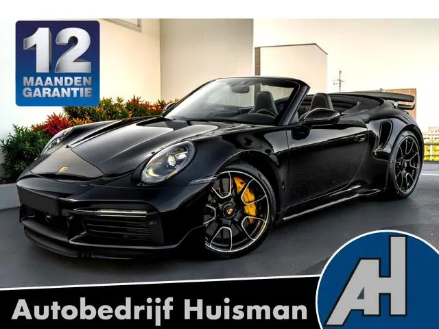 Porsche 911 Cabrio 3.8 Turbo S 478kW/650pk PDK8 SPORT DESIGN + AERO-PAKKET + BURMESTER + NACHTZICHT...