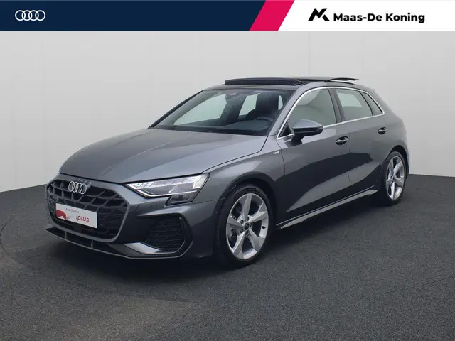 Audi A3 Sportback 35 TFSI/150PK S Line · Panoramadak · Camera · SONOS · Stoelverwarming · Apple/Andr...