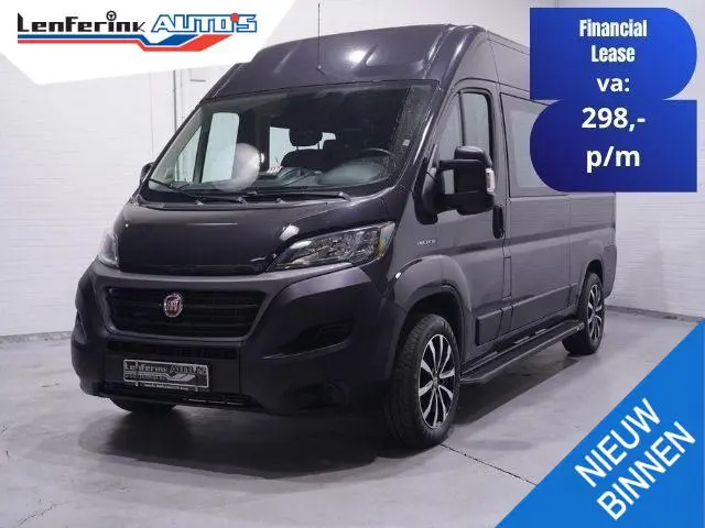 Fiat Ducato 2.3 MultiJet 120 pk Dubbel Cabine L2H2 Navi Camera, Cruise Control, Trekhaak 2.500 kg, 6...