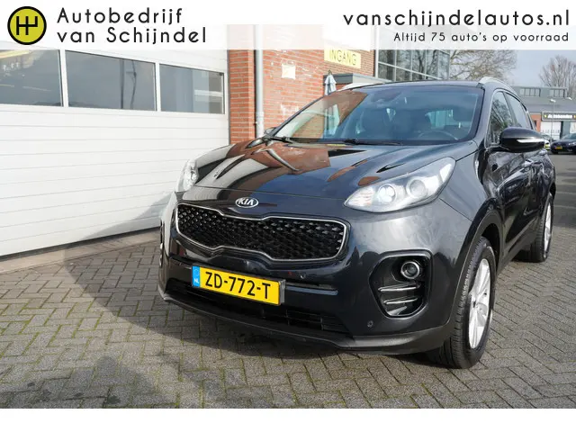 Kia Sportage 1.6 GDI DYNAMICLINE DEC 2016 NIEUW MODEL! CAMERA TREKHAAK LEDER STOELVERWARMING NAVI EC...