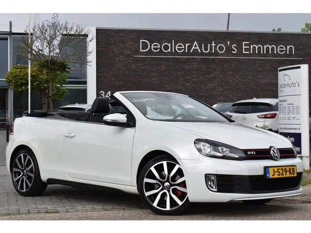 Volkswagen Golf Cabriolet 2.0 TSI GTI LEDER LED LMV NAVI TOP!