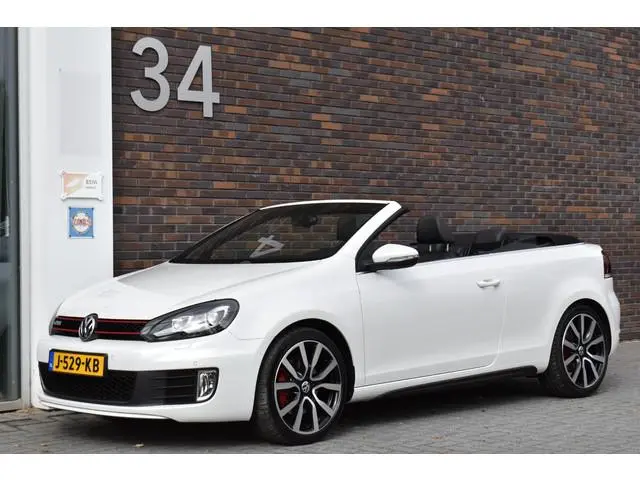 Volkswagen Golf Cabriolet 2.0 TSI GTI LEDER LED LMV NAVI TOP!