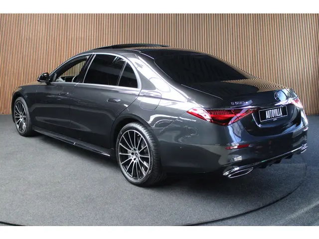 Mercedes-Benz S-klasse 580 e Lang AMG Line Full options! HUD Burmester Achterasbesturing Massage voo...