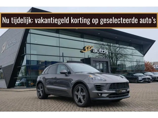 Porsche Macan S 3.0 D 258pk Panoramadak Bose Luchtvering Sport chrono Sportuitlaat Lane assist 20" L...