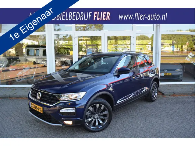 Volkswagen T-Roc 1.5 TSI Style Plus | Adaptive | Afn. Trekhaak | Clima | Led | Orig. NL |