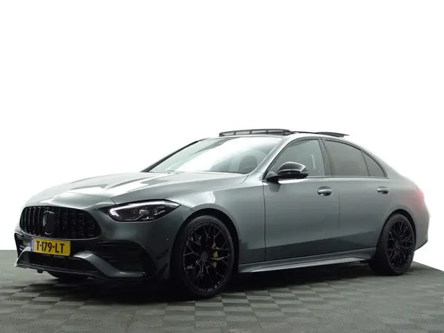 Mercedes-Benz C-klasse 180 AMG Performance Aut- Panoramadak, Laser Led, Sfeerverlichting, Concavers,...