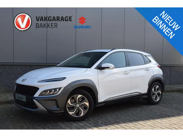Hyundai Kona 1.6 GDi Hybrid Techno 6-DCT | Stoelventilatie/verwarming | Head up display | Elektrisch...