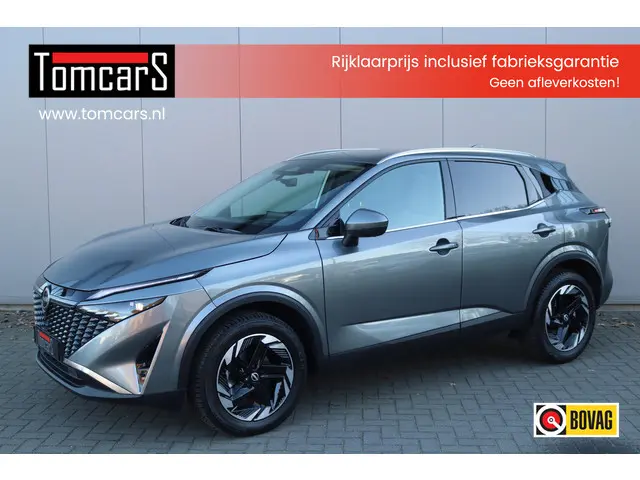 Nissan Qashqai 1.3DIG-T MHEV 158PK Automaat N-Connecta Panoramadak/Winter-pack/Elektr.-klep/Head-Up/...