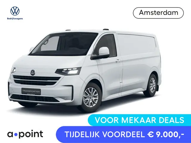 Volkswagen Bedrijfswagens e-Transporter Style L2 Elektromotor 160 kW (218 pk) 3500 mm Elek