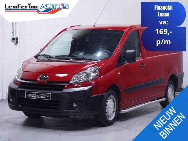 Toyota PROACE 1.6D 90 pk Lang L2 Aspiration Airco Cruise Control, Sidebars, 3-Zits