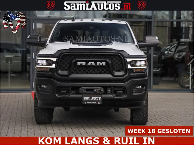 Dodge RAM 2500 POWER WAGON | 6 PERSOONS | 6.4 V8 4X4 | ADAPTIVE | FULL LED | TREK LIER | OPEN DAK |...