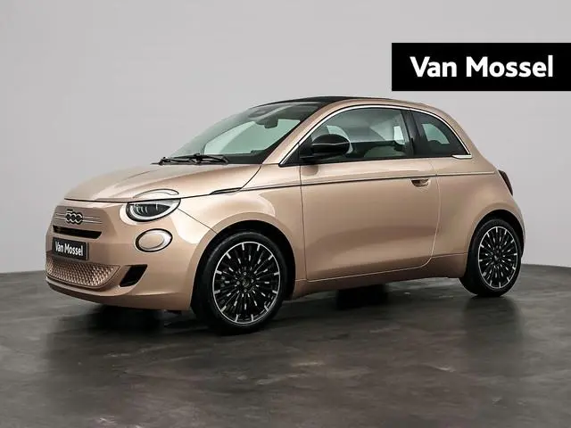 Fiat 500 C 1.0 Hybrid La Prima | Cabrio | Camera | Navigatie | Sensoren voor&achter | Stoel&Stuur Ve...