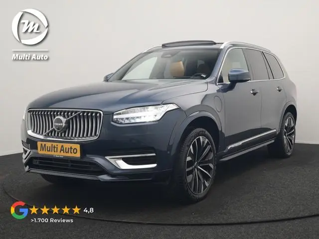 Volvo XC90 T8 Recharge AWD Ultimate Bright 7 Persoons LONG RANGE PHEV 455pk Dealer O.H. | Trekhaak A...