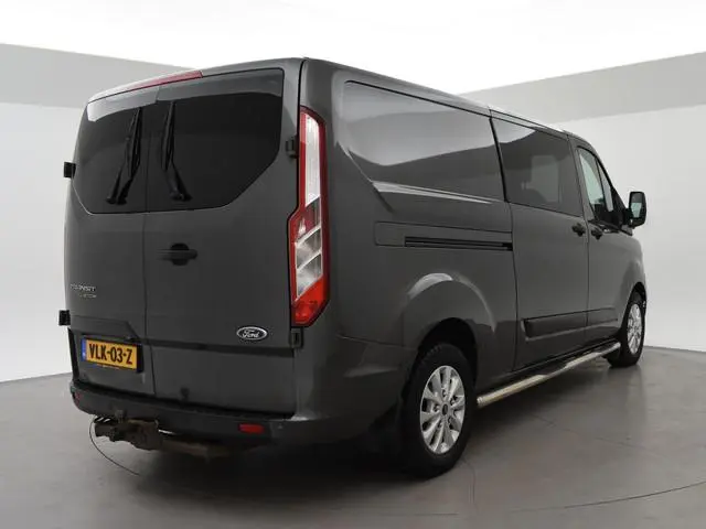 Ford Transit Custom 340 2.0 TDCI L2H1 170 PK DUBBEL CAB AUT. + CARPLAY | TREKHAAK | CAMERA | STOELVE...