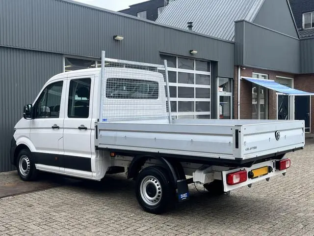Volkswagen Crafter 35 2.0 TDI DC Open laadbak Airco Cruise controle Pick-up Euro 6 Parkeerhulp achte...