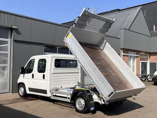 Citroën Jumper 35 2.0 HDi L3 DC Airco Cruise controle Kipper Kieper Trekhaak 2500 kg trekgewicht 7-P...
