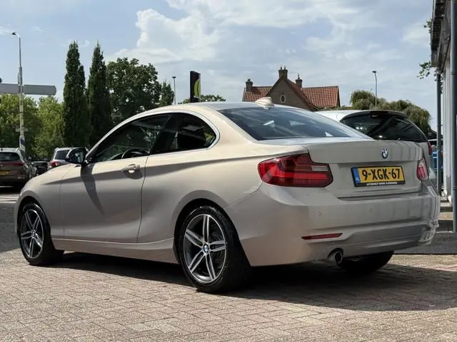 BMW 2-serie Coupé 220i Executive | AUTOMAAT | PANO | NAVI | PDC | TREKHAAK |