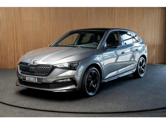 ŠKODA Scala 1.0 TSI Monte Carlo Matrix Navi Panodak Leer PDC Stuurverwarming Stoelverwarming Cruise...