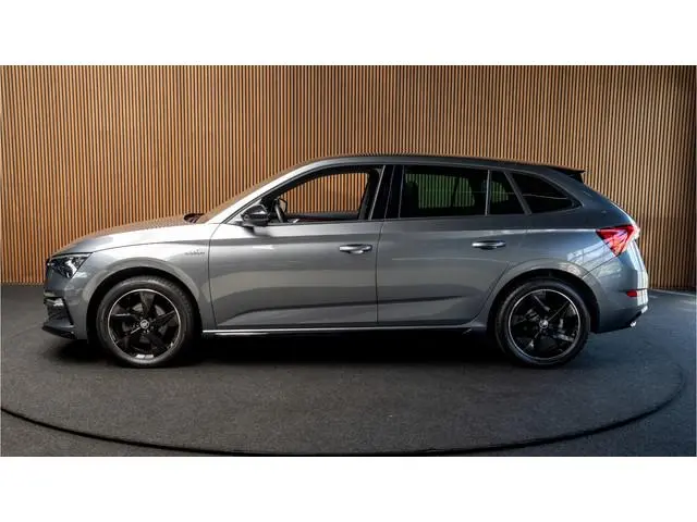 ŠKODA Scala 1.0 TSI Monte Carlo Matrix Navi Panodak Leer PDC Stuurverwarming Stoelverwarming Cruise...