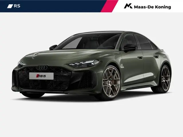 Audi A5 Limousine RS 5 e-hybrid quattro 639 PK · RS keramisch brons · Audi sportpakket · Panoramadak...