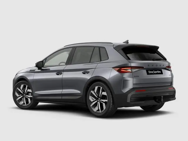 Škoda Elroq Sportline Elektromotor 210 kW / 286 PK SUV Graphite Grey | Trekhaak wegklapbaar | 3.000,...