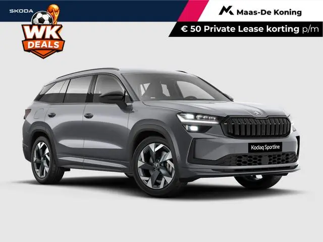 Škoda Kodiaq Sportline Business 1.5 TSI PHEV 150 kW / 204 PK | 19'' velgen | Trekhaak wegklapbaar |...