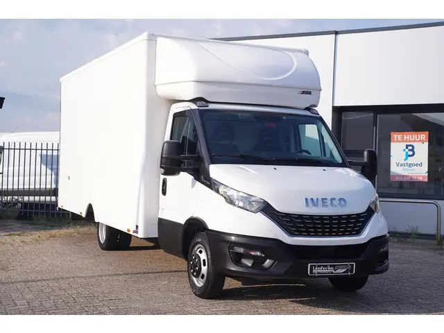 Iveco Daily 35C14 140 pk Automaat Bakwagen 30M3 Airco, Camera Luchtvering, Dakspoiler, Dubbel Lucht...