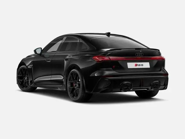 Audi RS 5 Limousine e-hybrid 470 kW 639 PK · RS sportuitlaat · Topsnelheid 270 km/h · Head-up displa...