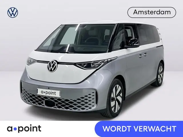 Volkswagen ID. Buzz Pro 79 kWh LWB 7p. 286 pk | SoH 98,74% | Warmtepomp | Navigatie | Panoramadak |...