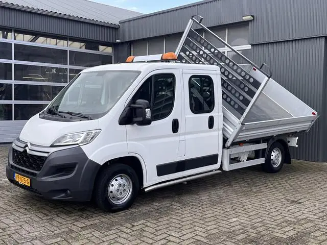 Citroën Jumper 35 2.2 HDI L3 3 Zijdenkipper Kieper Trekhaak 2500 kg trekgewicht 7-Persoons Telefoonv...