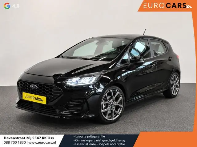 Ford Fiesta 1.0 EcoBoost Hybrid ST-Line Facelift! Climate Control Navigatie Carplay PDC + Camera Ach...