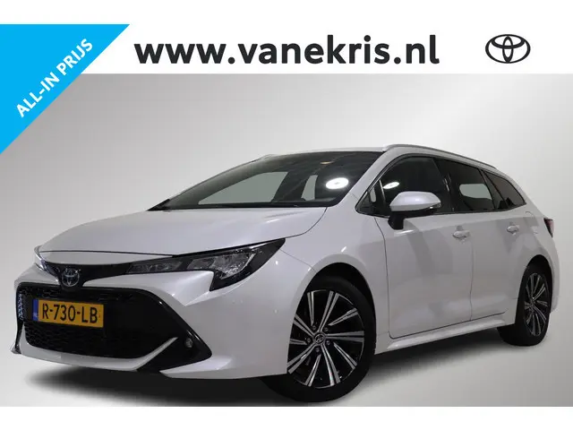 Toyota Corolla Touring Sports 1.8 Hybrid Dynamic, Trekhaak, Stoelverwarming, Apple Carplay/Android Auto, Halfleder, 17" inch lm velgen, 1e Eigenaar!