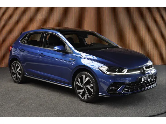 Volkswagen Polo 1.0 TSI 3x R-Line Pano Leer Virtual Climate PDC LM velgen
