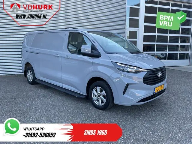 Ford Transit Custom 2.0 TDCI 170 pk Aut. L2 LED/ Adapt.Cruise/ Standkachel/ 2x Schuifdeur/ Carplay/...