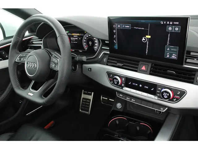 Audi A5 Cabriolet 35 TFSI 150pk S edition Nekverwarming Stoelverwarming Leder Virtual Cockpit Matrix...