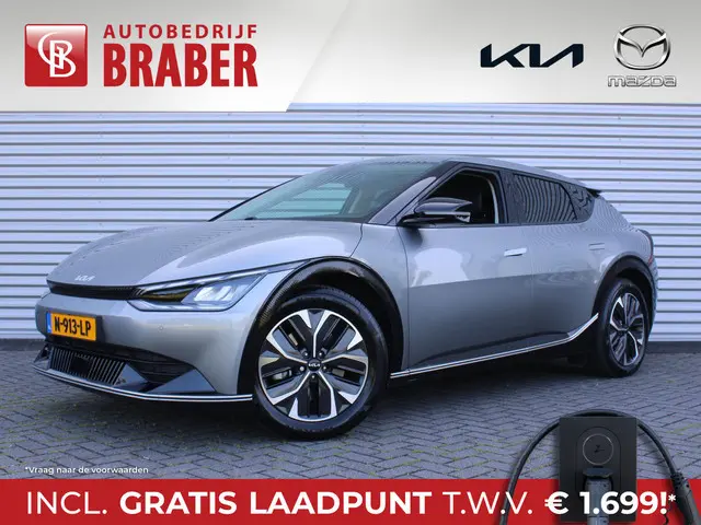 Kia EV6 Plus 77.4 kWh | Stuur-/stoelverwarming + ventilatie | Elektr. stoelverstelling + achterklep...