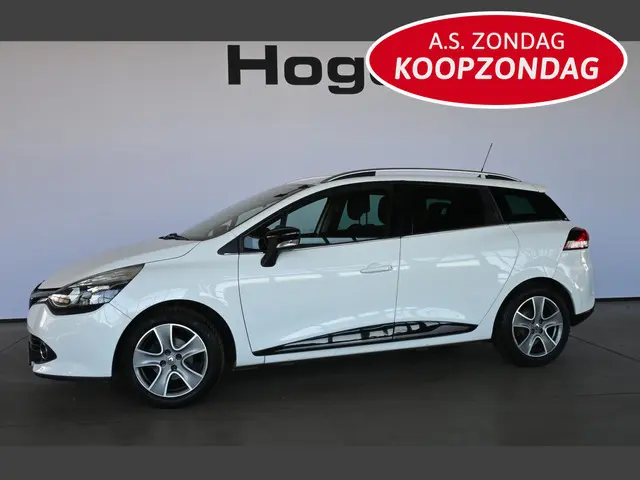 Renault Clio Estate 0.9 TCe Night&Day Airco Navigatie Cruise Control Trekhaak Rijklaarprijs! Inruil...