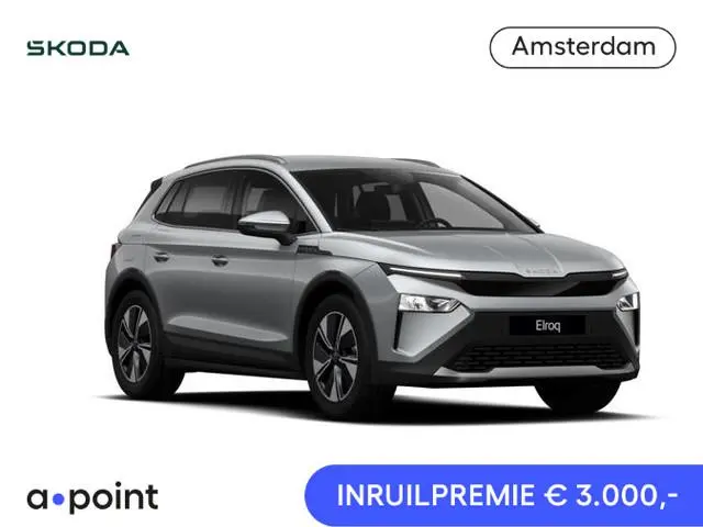 Skoda Elroq 60 Business Edition 190 pk | Trekhaak wegklapbaar | Lichtmetalen velgen 19 inch 'Regulus...