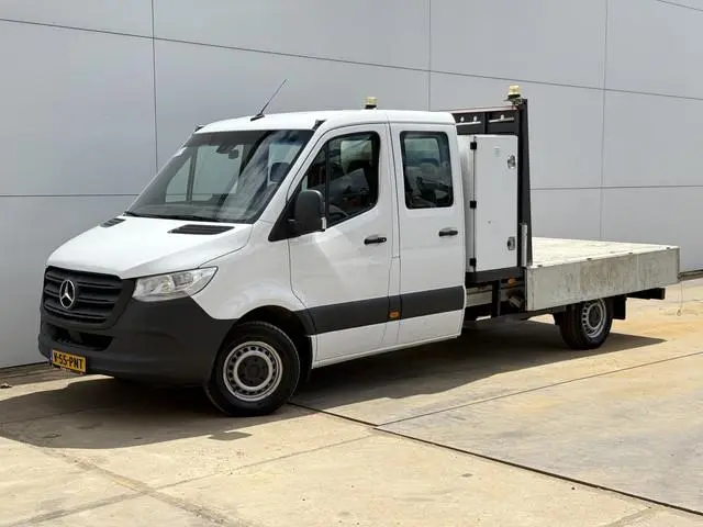 Mercedes-Benz Sprinter 314 2.2 CDI DC Open Laadbak Dubbele cabine 6-persoons Trekhaak Navigatie Carp...