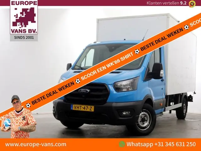 Ford Transit 350 2.0 TDCI 130pk E6 Bakwagen met achterdeuren 2-Persoons 12-2020