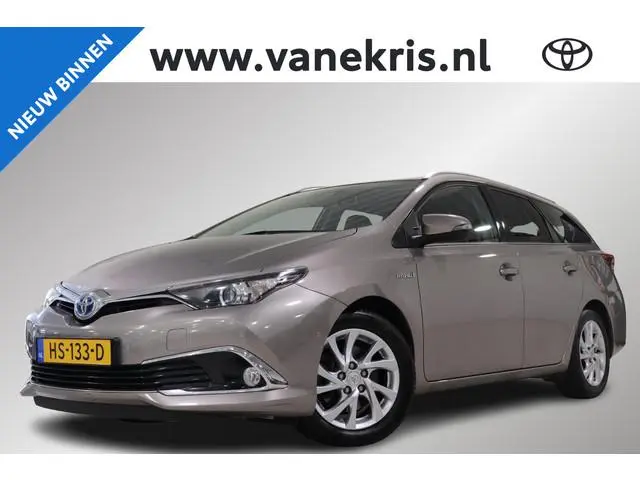 Toyota Auris Touring Sports 1.8 Hybrid Executive, Stoelverwarming, Halfleder, NAVI, Dealer onderhoud...