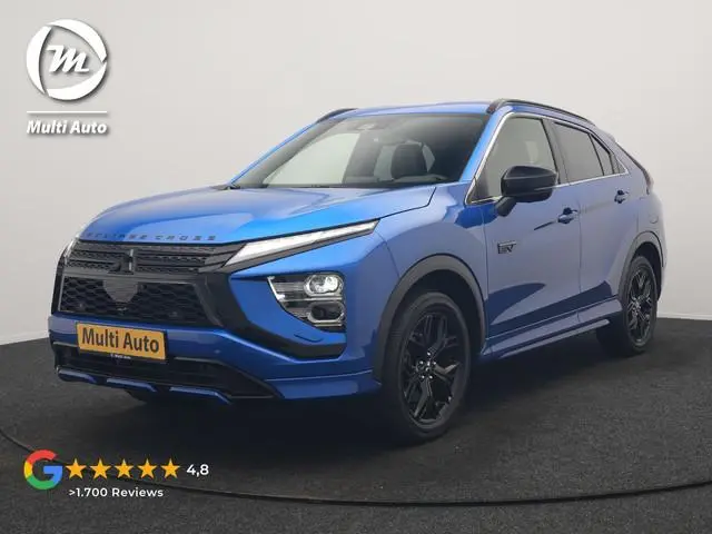 Mitsubishi Eclipse Cross 2.4 Black Edition PHEV 177pk Dealer O.H | 360 Camera | Adaptive Cruise | Al...