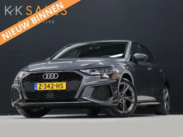 Audi A3 Sportback 40 TFSI e Sport S Line [APPLE CARPLAY, ANDROID, STOELVERWARMING, VOL LEDER, CAMERA...