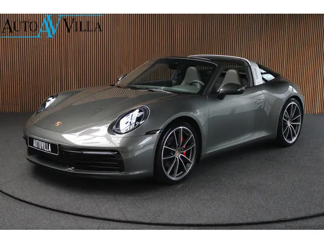 Porsche 911 3.0 4 Targa Leer Navi Camera Bose Climate C. PDC Alcantara binnenhemel (zwart) Stoelverw...